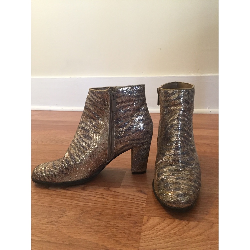 Sequin Tiger Booties - image 1